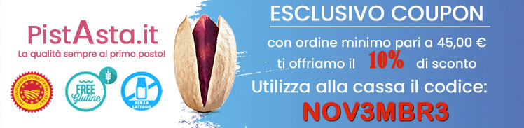 10% di sconto per ordine minimo pari a € 45,00