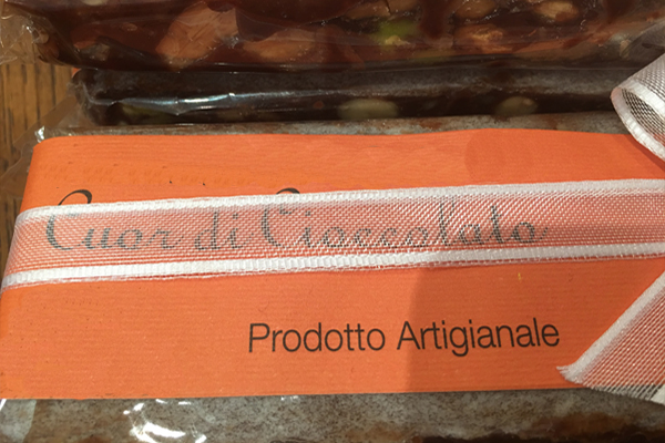 Torrone di Cioccolato e Mandorle